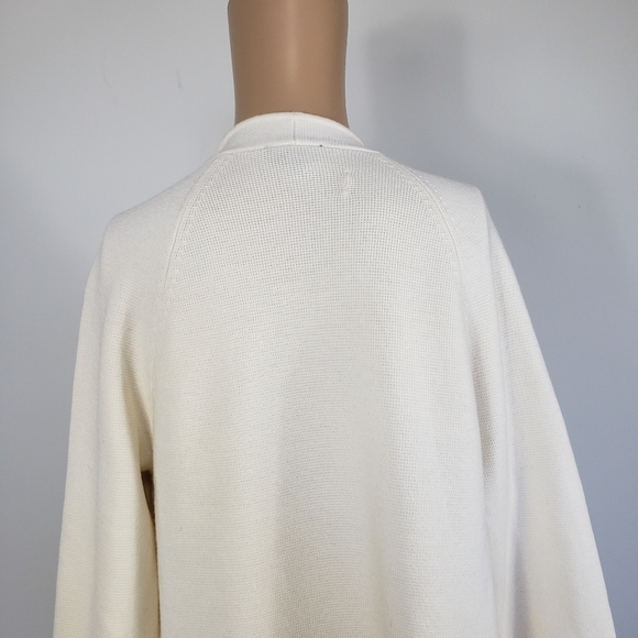 Talbots Merino Wool open cardigan size M - Picture 7 of 8